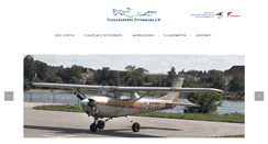 Desktop Screenshot of fliegergruppe-offenburg.de