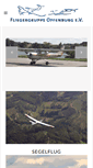 Mobile Screenshot of fliegergruppe-offenburg.de